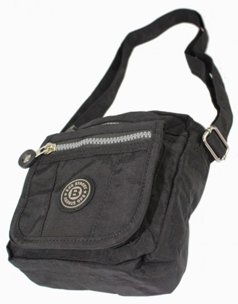 Stylowa Pozioma Torba Mała Na Ramię Bag Street NR 2225 CZARNY Stylowa Pozioma Torba Mała Na Ramię Bag Street NR 2225 CZARNY