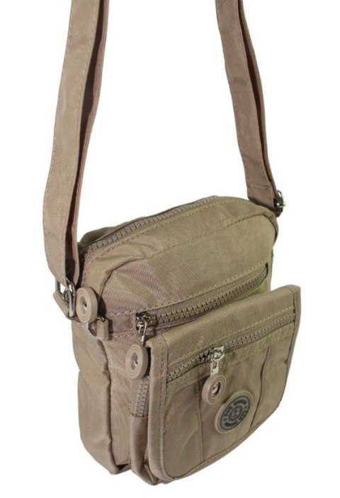 Stylowa Pozioma Torba Mała Na Ramię Bag Street NR 2225 KAWA Z MLEKIEM Stylowa Pozioma Torba Mała Na Ramię Bag Street NR 2225 KAWA Z MLEKIEM