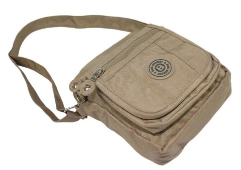 Stylowa Pozioma Torba Mała Na Ramię Bag Street NR 2225 KAWA Z MLEKIEM Stylowa Pozioma Torba Mała Na Ramię Bag Street NR 2225 KAWA Z MLEKIEM