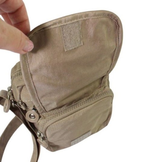 Stylowa Pozioma Torba Mała Na Ramię Bag Street NR 2225 KAWA Z MLEKIEM Stylowa Pozioma Torba Mała Na Ramię Bag Street NR 2225 KAWA Z MLEKIEM