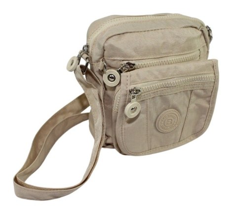 Stylowa Pozioma Torba Mała Na Ramię Bag Street NR 2225 KREMOWA Stylowa Pozioma Torba Mała Na Ramię Bag Street NR 2225 KREMOWA