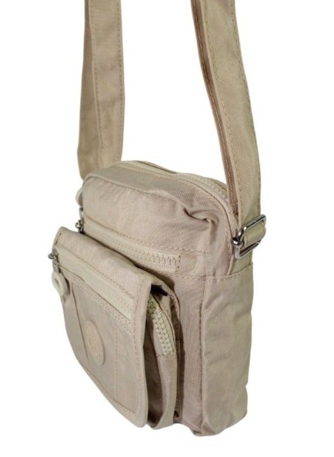 Stylowa Pozioma Torba Mała Na Ramię Bag Street NR 2225 KREMOWA Stylowa Pozioma Torba Mała Na Ramię Bag Street NR 2225 KREMOWA