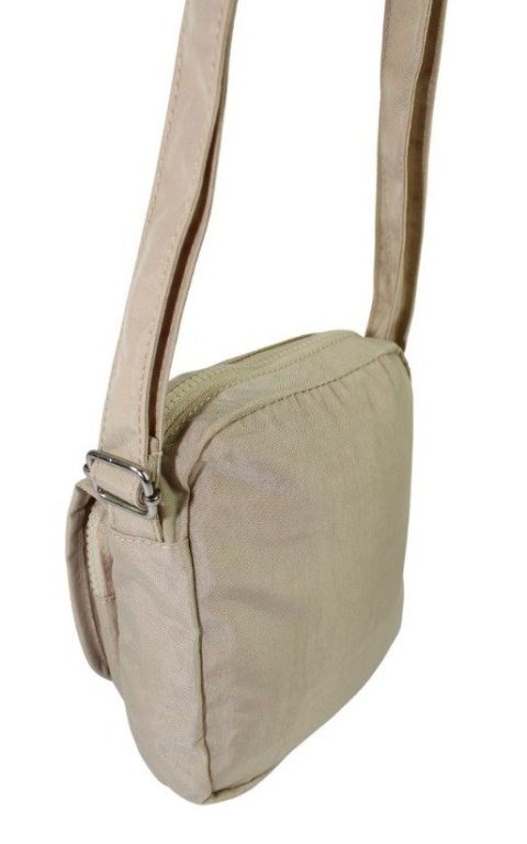 Stylowa Pozioma Torba Mała Na Ramię Bag Street NR 2225 KREMOWA Stylowa Pozioma Torba Mała Na Ramię Bag Street NR 2225 KREMOWA