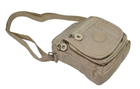 Stylowa Pozioma Torba Mała Na Ramię Bag Street NR 2225 KREMOWA Stylowa Pozioma Torba Mała Na Ramię Bag Street NR 2225 KREMOWA
