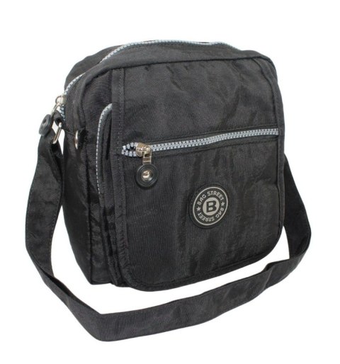 Stylowa Pozioma Torba Mała Na Ramię Bag Street NR 2239 CZARNY Stylowa Pozioma Torba Mała Na Ramię Bag Street NR 2239 CZARNY