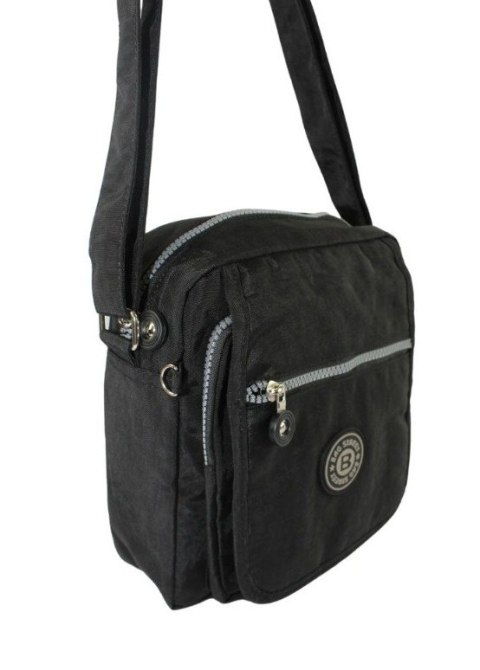 Stylowa Pozioma Torba Mała Na Ramię Bag Street NR 2239 CZARNY Stylowa Pozioma Torba Mała Na Ramię Bag Street NR 2239 CZARNY
