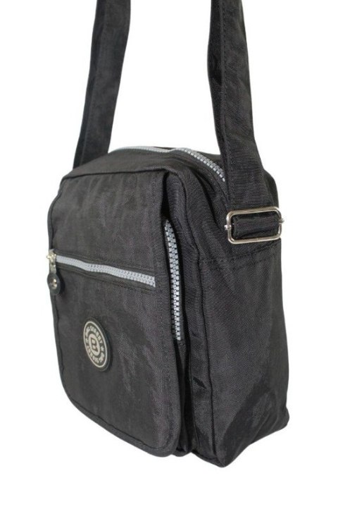 Stylowa Pozioma Torba Mała Na Ramię Bag Street NR 2239 CZARNY Stylowa Pozioma Torba Mała Na Ramię Bag Street NR 2239 CZARNY