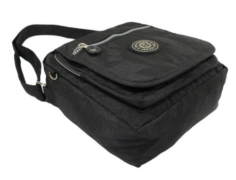 Stylowa Pozioma Torba Mała Na Ramię Bag Street NR 2239 CZARNY Stylowa Pozioma Torba Mała Na Ramię Bag Street NR 2239 CZARNY