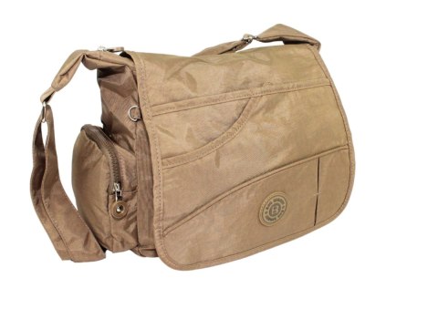 Stylowa Pozioma Torba Średnia Na Ramię Bag Street NR 2222 BRĄZOWA 30 X 25 X 10 Stylowa Pozioma Torba Średnia Na Ramię Bag Street NR 2222 BRĄZOWA 30 X 25 X 10