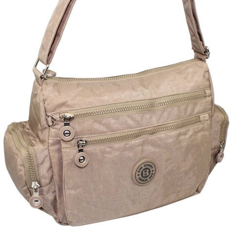 Stylowa Pozioma Torba Średnia Na Ramię Bag Street NR 2228 KAWA Z MLEKIEM Stylowa Pozioma Torba Średnia Na Ramię Bag Street NR 2228 KAWA Z MLEKIEM