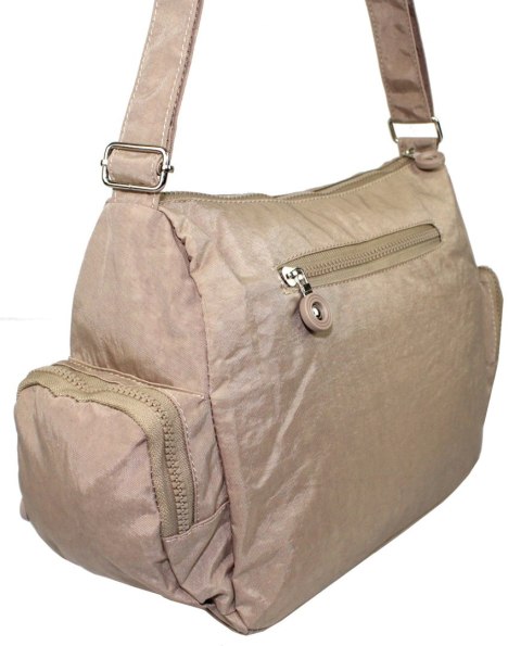Stylowa Pozioma Torba Średnia Na Ramię Bag Street NR 2228 KAWA Z MLEKIEM Stylowa Pozioma Torba Średnia Na Ramię Bag Street NR 2228 KAWA Z MLEKIEM