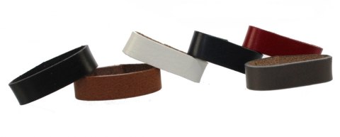 Szlufka Do Paska Skórzanego Czekoladowa Tekstura 30 mm Szlufka Do Paska Skórzanego Czekoladowa Tekstura 30 mm