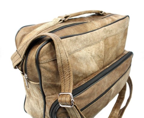 Torba Męska Skórzana MAGRE (PL) Duża IWAN TMD 36 x 29 x 11,5 [cm]