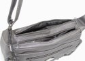 Torebka Skórzana 3303-2 Torebka Klasyczna BAG STREET Listonoszka Skóra Jagnięca BIAŁY