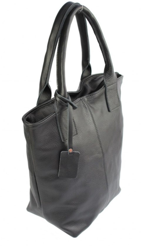 Torebka Skórzana MAGRE (PL) KLEOPATRA Shopper Bag Skóra Naturalna CZARNA Torebka Skórzana MAGRE (PL) KLEOPATRA Shopper Bag Skóra Naturalna CZARNA