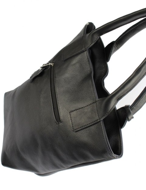 Torebka Skórzana MAGRE (PL) KLEOPATRA Shopper Bag Skóra Naturalna CZARNA Torebka Skórzana MAGRE (PL) KLEOPATRA Shopper Bag Skóra Naturalna CZARNA