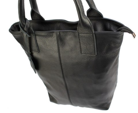 Torebka Skórzana MAGRE (PL) KLEOPATRA Shopper Bag Skóra Naturalna CZARNA Torebka Skórzana MAGRE (PL) KLEOPATRA Shopper Bag Skóra Naturalna CZARNA