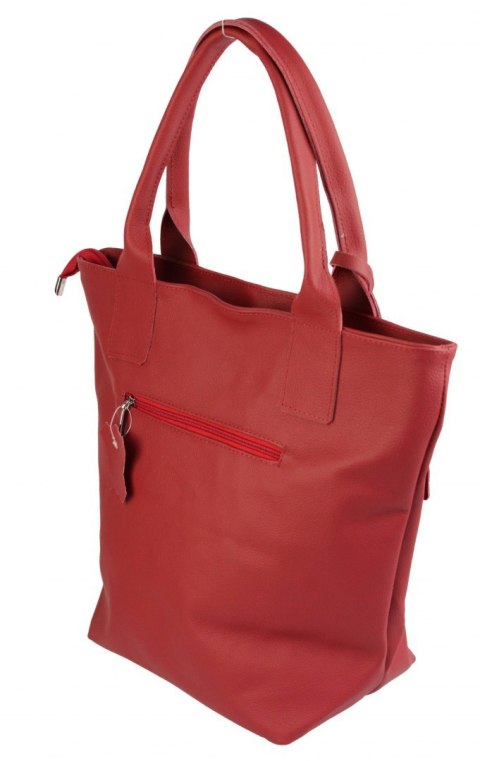 Torebka Skórzana MAGRE (PL) KLEOPATRA Shopper Bag Skóra Naturalna CZERWONA Torebka Skórzana MAGRE (PL) KLEOPATRA Shopper Bag Skóra Naturalna CZERWONA