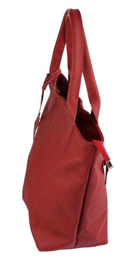 Torebka Skórzana MAGRE (PL) KLEOPATRA Shopper Bag Skóra Naturalna CZERWONA Torebka Skórzana MAGRE (PL) KLEOPATRA Shopper Bag Skóra Naturalna CZERWONA