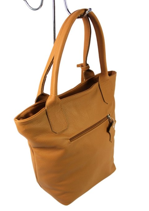 Torebka Skórzana MAGRE (PL) KLEOPATRA Shopper Bag Skóra Naturalna KARMELOWA Torebka Skórzana MAGRE (PL) KLEOPATRA Shopper Bag Skóra Naturalna KARMELOWA