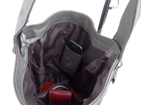 Torebka Skórzana MAGRE (PL) Shopper Bag ARLETA Skóra Naturalna CZARNY Torebka Skórzana MAGRE (PL) Shopper Bag ARLETA Skóra Naturalna CZARNY