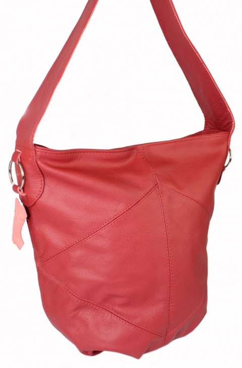 Torebka Skórzana MAGRE (PL) Shopper Bag ARLETA Skóra Naturalna CZERWONY Torebka Skórzana MAGRE (PL) Shopper Bag ARLETA Skóra Naturalna CZERWONY