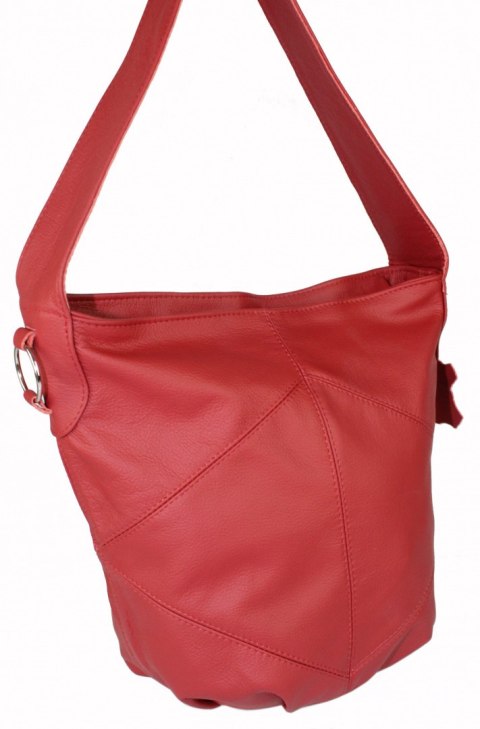 Torebka Skórzana MAGRE (PL) Shopper Bag ARLETA Skóra Naturalna CZERWONY Torebka Skórzana MAGRE (PL) Shopper Bag ARLETA Skóra Naturalna CZERWONY