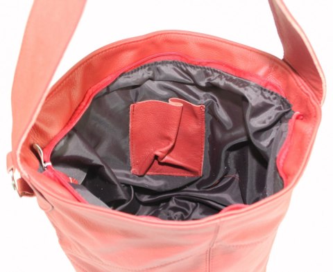 Torebka Skórzana MAGRE (PL) Shopper Bag ARLETA Skóra Naturalna CZERWONY Torebka Skórzana MAGRE (PL) Shopper Bag ARLETA Skóra Naturalna CZERWONY