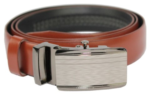 Wizytowy Pasek Skórzany 30 mm COMPLEX (PL) Pełna Klamra AUTOMAT/ZĄBEK Garnitur BRĄZOWY Zaokrąglony AZ30/KAZ78 Wizytowy Pasek Skórzany 30 mm COMPLEX (PL) Pełna Klamra AUTOMAT/ZĄBEK Garnitur BRĄZOWY Zaokrąglony AZ30/KAZ78