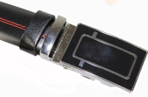 Wizytowy Pasek Skórzany 30 mm COMPLEX (PL) Pełna Klamra AUTOMAT/ZĄBEK Garnitur CZARNY CZERWONA NITKĄ Zaokrąglony AZ30/KAZ67 Wizytowy Pasek Skórzany 30 mm COMPLEX (PL) Pełna Klamra AUTOMAT/ZĄBEK Garnitur CZARNY CZERWONA NITKĄ Zaokrąglony AZ30/KAZ67