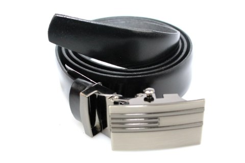 Wizytowy Pasek Skórzany 30 mm COMPLEX (PL) Pełna Klamra AUTOMAT/ZĄBEK Garnitur CZARNY Zaokrąglony AZ30/KAZ26 Wizytowy Pasek Skórzany 30 mm COMPLEX (PL) Pełna Klamra AUTOMAT/ZĄBEK Garnitur CZARNY Zaokrąglony AZ30/KAZ26