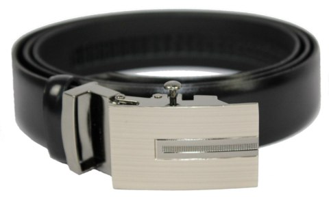 Wizytowy Pasek Skórzany 30 mm COMPLEX (PL) Pełna Klamra AUTOMAT/ZĄBEK Garnitur CZARNY Zaokrąglony AZ30/KAZ30 Wizytowy Pasek Skórzany 30 mm COMPLEX (PL) Pełna Klamra AUTOMAT/ZĄBEK Garnitur CZARNY Zaokrąglony AZ30/KAZ30