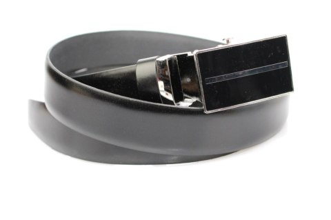 Wizytowy Pasek Skórzany 30 mm COMPLEX (PL) Pełna Klamra AUTOMAT/ZĄBEK Garnitur CZARNY Zaokrąglony AZ30/KAZ4 Wizytowy Pasek Skórzany 30 mm COMPLEX (PL) Pełna Klamra AUTOMAT/ZĄBEK Garnitur CZARNY Zaokrąglony AZ30/KAZ4