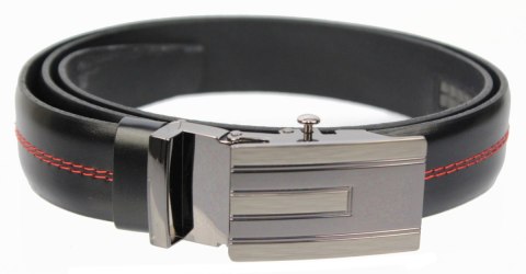 Wizytowy Pasek Skórzany 30 mm COMPLEX (PL) Pełna Klamra AUTOMAT/ZĄBEK Garnitur CZARNY Zaokrąglony AZ30/KAZ54 Wizytowy Pasek Skórzany 30 mm COMPLEX (PL) Pełna Klamra AUTOMAT/ZĄBEK Garnitur CZARNY Zaokrąglony AZ30/KAZ54