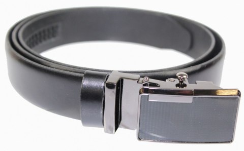 Wizytowy Pasek Skórzany 30 mm COMPLEX (PL) Pełna Klamra AUTOMAT/ZĄBEK Garnitur CZARNY Zaokrąglony AZ30/KAZ68 Wizytowy Pasek Skórzany 30 mm COMPLEX (PL) Pełna Klamra AUTOMAT/ZĄBEK Garnitur CZARNY Zaokrąglony AZ30/KAZ68