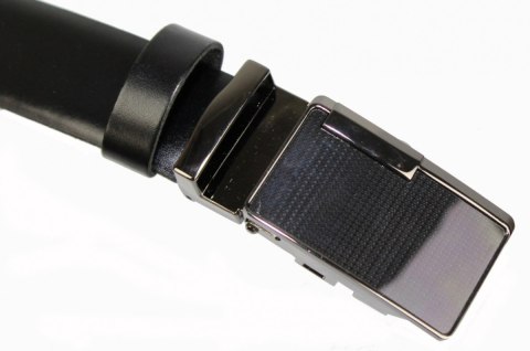 Wizytowy Pasek Skórzany 30 mm COMPLEX (PL) Pełna Klamra AUTOMAT/ZĄBEK Garnitur CZARNY Zaokrąglony AZ30/KAZ68 Wizytowy Pasek Skórzany 30 mm COMPLEX (PL) Pełna Klamra AUTOMAT/ZĄBEK Garnitur CZARNY Zaokrąglony AZ30/KAZ68