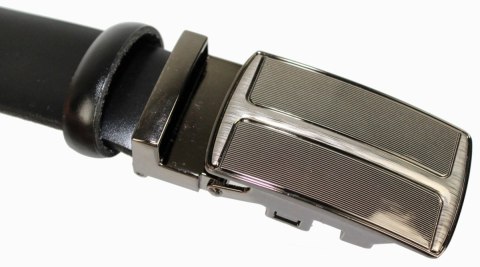 Wizytowy Pasek Skórzany 30 mm COMPLEX (PL) Pełna Klamra AUTOMAT/ZĄBEK Garnitur CZARNY Zaokrąglony AZ30/KAZ71 Wizytowy Pasek Skórzany 30 mm COMPLEX (PL) Pełna Klamra AUTOMAT/ZĄBEK Garnitur CZARNY Zaokrąglony AZ30/KAZ71
