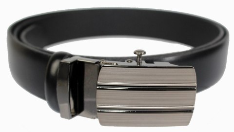 Wizytowy Pasek Skórzany 30 mm COMPLEX (PL) Pełna Klamra AUTOMAT/ZĄBEK Garnitur CZARNY Zaokrąglony AZ30/KAZ72 Wizytowy Pasek Skórzany 30 mm COMPLEX (PL) Pełna Klamra AUTOMAT/ZĄBEK Garnitur CZARNY Zaokrąglony AZ30/KAZ72
