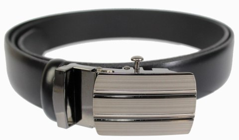 Wizytowy Pasek Skórzany 30 mm COMPLEX (PL) Pełna Klamra AUTOMAT/ZĄBEK Garnitur CZARNY Zaokrąglony AZ30/KAZ72 Wizytowy Pasek Skórzany 30 mm COMPLEX (PL) Pełna Klamra AUTOMAT/ZĄBEK Garnitur CZARNY Zaokrąglony AZ30/KAZ72