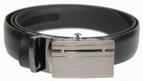 Wizytowy Pasek Skórzany 30 mm COMPLEX (PL) Pełna Klamra AUTOMAT/ZĄBEK Garnitur CZARNY Zaokrąglony AZ30/KAZ73 Wizytowy Pasek Skórzany 30 mm COMPLEX (PL) Pełna Klamra AUTOMAT/ZĄBEK Garnitur CZARNY Zaokrąglony AZ30/KAZ73