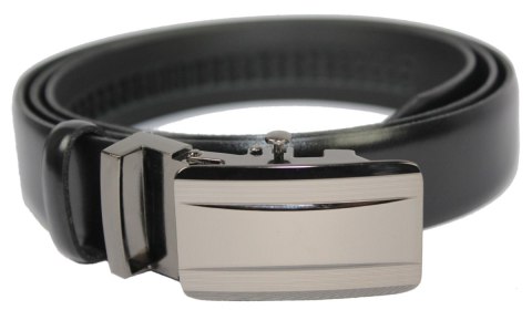 Wizytowy Pasek Skórzany 30 mm COMPLEX (PL) Pełna Klamra AUTOMAT/ZĄBEK Garnitur CZARNY Zaokrąglony AZ30/KAZ79 Wizytowy Pasek Skórzany 30 mm COMPLEX (PL) Pełna Klamra AUTOMAT/ZĄBEK Garnitur CZARNY Zaokrąglony AZ30/KAZ79