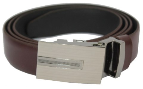 Wizytowy Pasek Skórzany 30 mm COMPLEX (PL) Pełna Klamra AUTOMAT/ZĄBEK Garnitur CZEKOLADOWY Zaokrąglony AZ30/KAZ30 Wizytowy Pasek Skórzany 30 mm COMPLEX (PL) Pełna Klamra AUTOMAT/ZĄBEK Garnitur CZEKOLADOWY Zaokrąglony AZ30/KAZ30