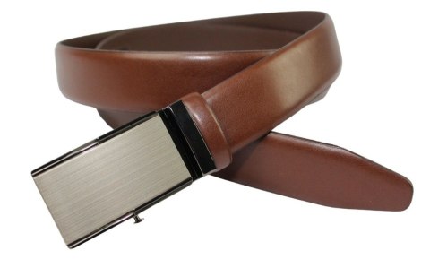 Wizytowy Pasek Skórzany 30 mm PolskaGalanteria (PL) Pełna Klamra AUTOMAT/ZĄBEK Garnitur BRĄZOWY AZ30/KAZ86 Wizytowy Pasek Skórzany 30 mm PolskaGalanteria (PL) Pełna Klamra AUTOMAT/ZĄBEK Garnitur BRĄZOWY AZ30/KAZ86