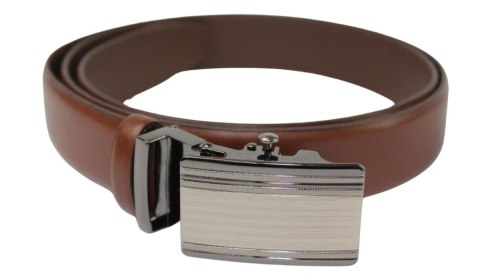Wizytowy Pasek Skórzany 30 mm PolskaGalanteria (PL) Pełna Klamra AUTOMAT/ZĄBEK Garnitur BRĄZOWY AZ30/KAZ89 Wizytowy Pasek Skórzany 30 mm PolskaGalanteria (PL) Pełna Klamra AUTOMAT/ZĄBEK Garnitur BRĄZOWY AZ30/KAZ89