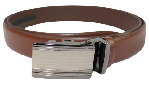 Wizytowy Pasek Skórzany 30 mm PolskaGalanteria (PL) Pełna Klamra AUTOMAT/ZĄBEK Garnitur BRĄZOWY AZ30/KAZ89 Wizytowy Pasek Skórzany 30 mm PolskaGalanteria (PL) Pełna Klamra AUTOMAT/ZĄBEK Garnitur BRĄZOWY AZ30/KAZ89
