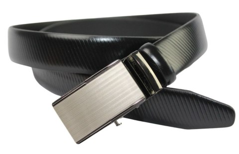 Wizytowy Pasek Skórzany 30 mm PolskaGalanteria (PL) Pełna Klamra AUTOMAT/ZĄBEK Garnitur CZARNY GĄSIENICOWY AZ30/KAZ86 Wizytowy Pasek Skórzany 30 mm PolskaGalanteria (PL) Pełna Klamra AUTOMAT/ZĄBEK Garnitur CZARNY GĄSIENICOWY AZ30/KAZ86