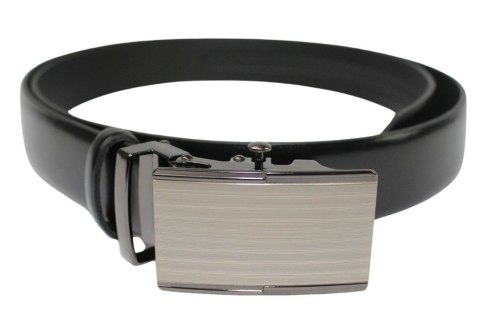 Wizytowy Pasek Skórzany 30 mm PolskaGalanteria (PL) Pełna Klamra AUTOMAT/ZĄBEK Garnitur CZARNY Zaokrąglony AZ30/KAZ86 Wizytowy Pasek Skórzany 30 mm PolskaGalanteria (PL) Pełna Klamra AUTOMAT/ZĄBEK Garnitur CZARNY Zaokrąglony AZ30/KAZ86