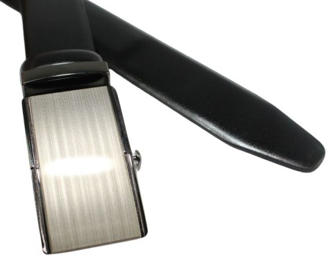 Wizytowy Pasek Skórzany 30 mm PolskaGalanteria (PL) Pełna Klamra AUTOMAT/ZĄBEK Garnitur CZARNY Zaokrąglony AZ30/KAZ86 Wizytowy Pasek Skórzany 30 mm PolskaGalanteria (PL) Pełna Klamra AUTOMAT/ZĄBEK Garnitur CZARNY Zaokrąglony AZ30/KAZ86