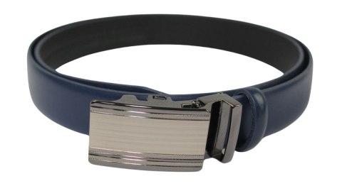Wizytowy Pasek Skórzany 30 mm PolskaGalanteria (PL) Pełna Klamra AUTOMAT/ZĄBEK Garnitur GRANATOWY Zaokrąglony AZ30/KAZ89 Wizytowy Pasek Skórzany 30 mm PolskaGalanteria (PL) Pełna Klamra AUTOMAT/ZĄBEK Garnitur GRANATOWY Zaokrąglony AZ30/KAZ89