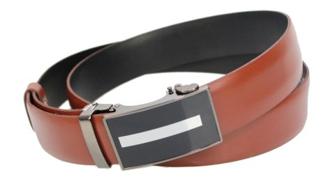 Wizytowy Pasek Skórzany 35 mm BEZ KLAMRY Dla Pełnej Klamry AUTOMAT/ZĄBEK Garnitur KOLOR PAZ35/ BRĄZOWY Wizytowy Pasek Skórzany 35 mm BEZ KLAMRY Dla Pełnej Klamry AUTOMAT/ZĄBEK Garnitur KOLOR PAZ35/ BRĄZOWY